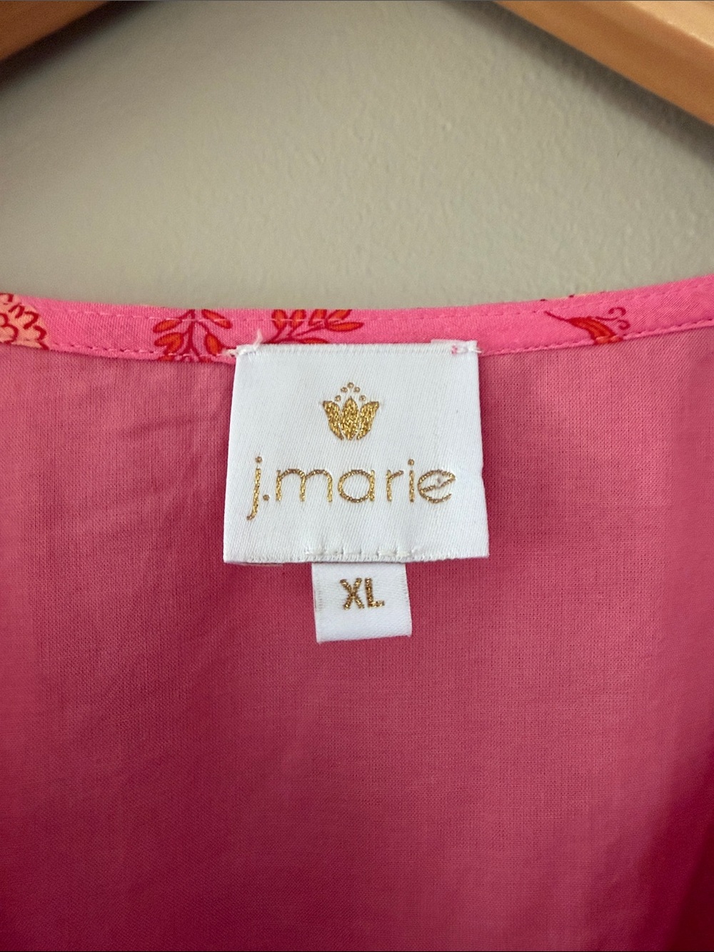 J. Marie Ella Ann Peter Pan Collar Mini Dress XL Pink Floral Puff Sleeve NWT - Picture 2 of 10